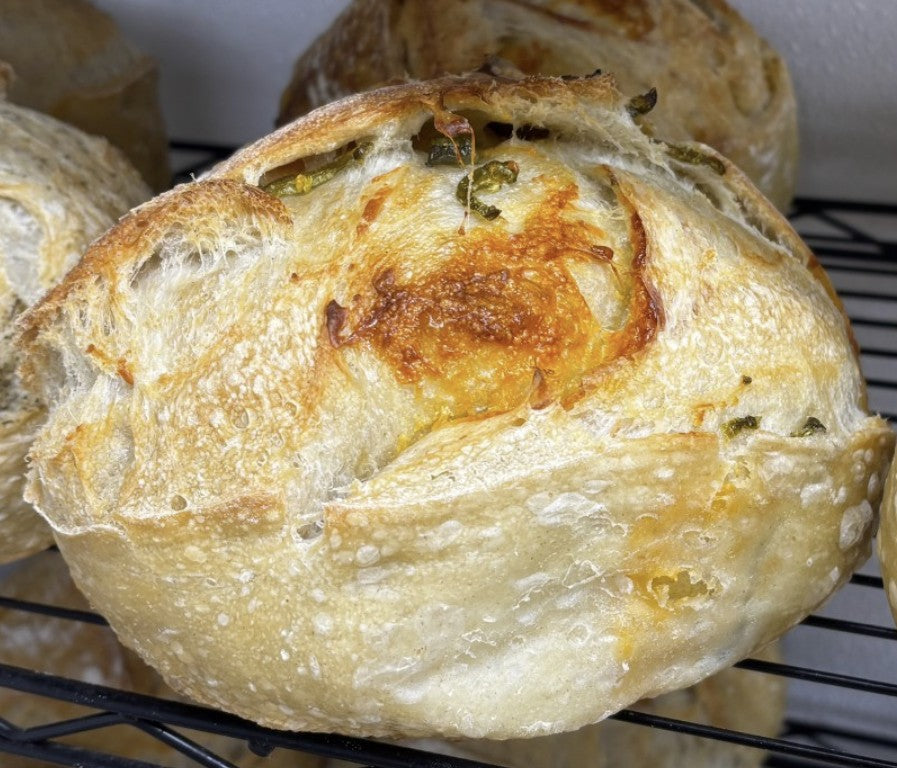 Sourdough Bread - Jalapeno Cheddar
